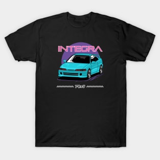 Integra Classic JDM Cars T-Shirt